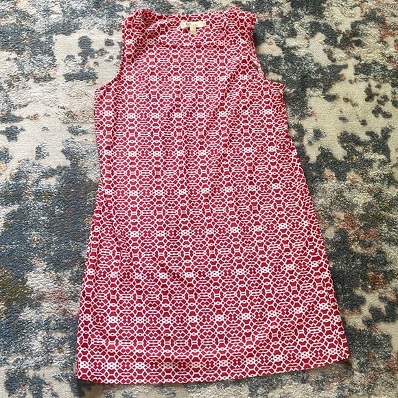Coral Patterned Dress - Picture 1 of 3